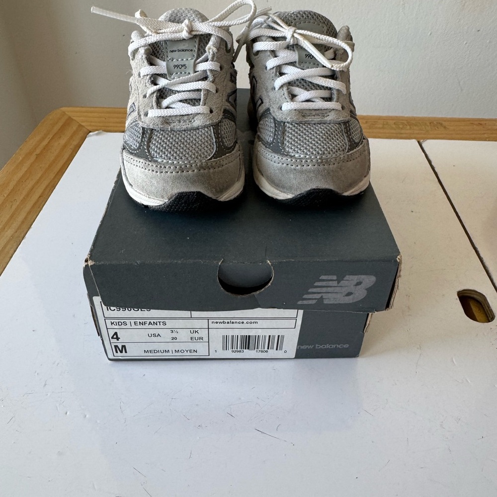 New Balance Kids' Gray Sneakers